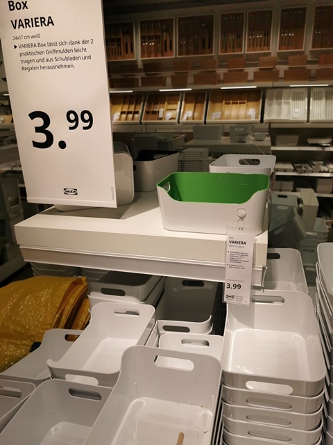 IKEA – Behälter für Ordnung